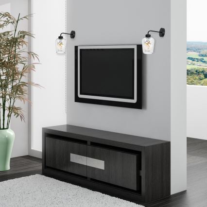 Настенный светильник SANTIAGO 1xE27/60W/230V прозрачный