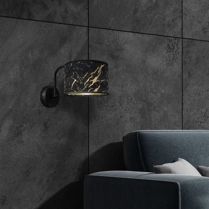 Настенный светильник SENSO 1xE27/60W/230V черный