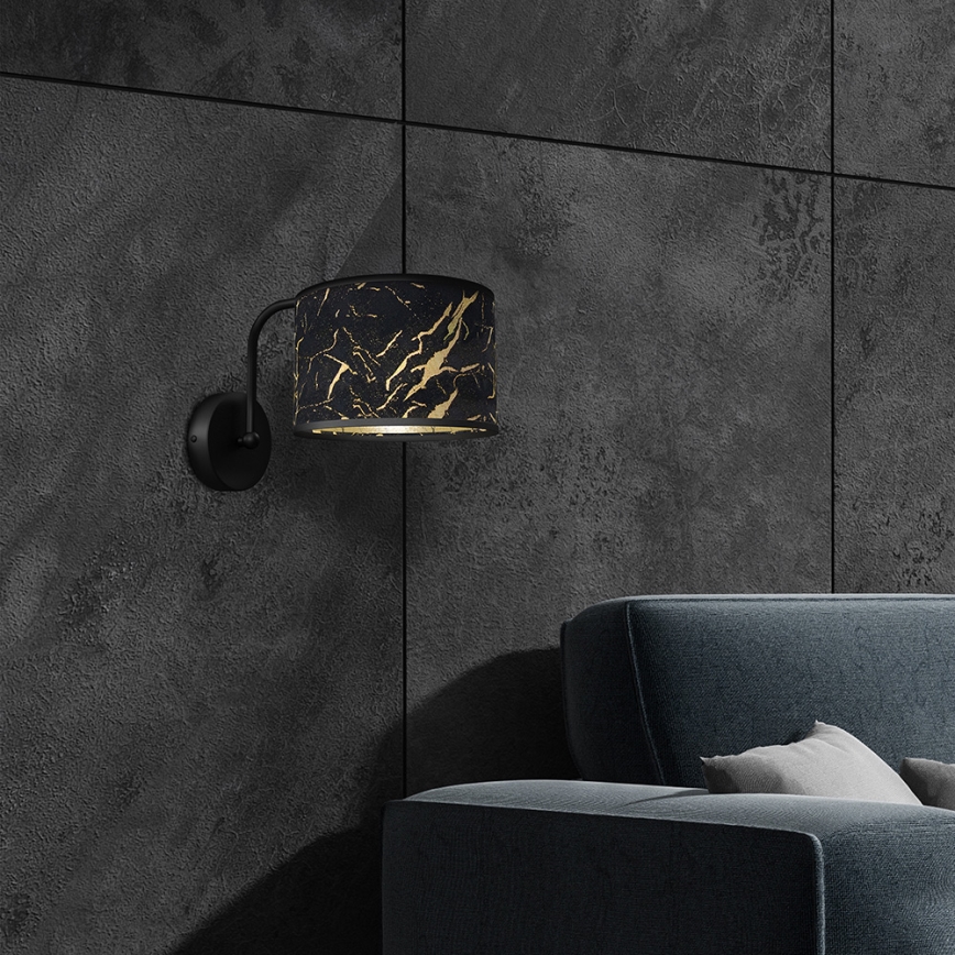 Настенный светильник SENSO 1xE27/60W/230V черный