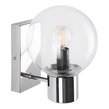 Настенный светильник SFERIO 1xE14/5W/230V глянцевый хром/прозрачный