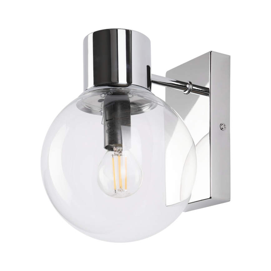 Настенный светильник SFERIO 1xE14/5W/230V глянцевый хром/прозрачный