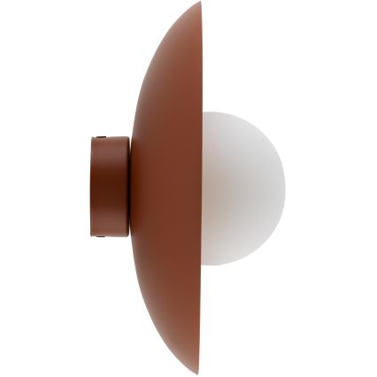 Настенный светильник SLATE 1xG9/8W/230V диаметр 28 см кирпичный