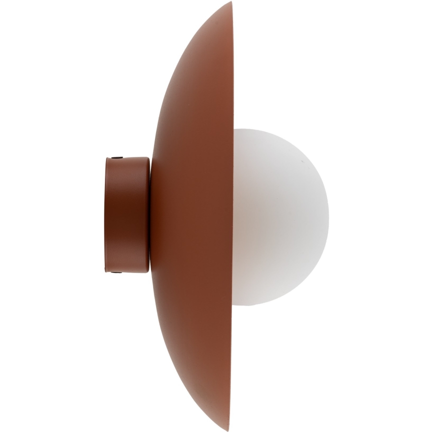 Настенный светильник SLATE 1xG9/8W/230V диаметр 28 см кирпичный