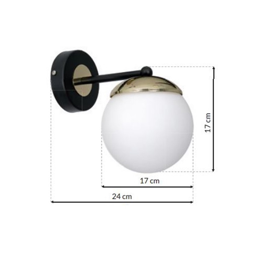 Настенный светильник SPARTA 1xE14/40W/230V