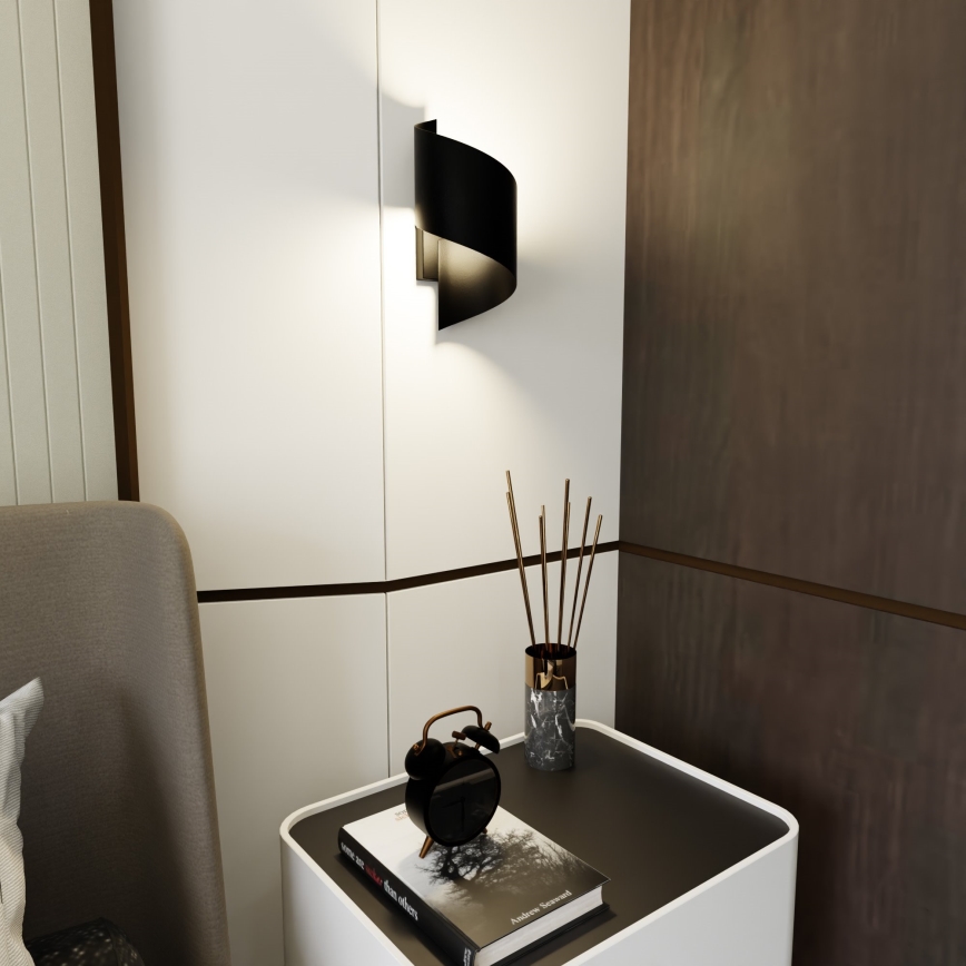 Настенный светильник SPINER 1xG9/8W/230V черный