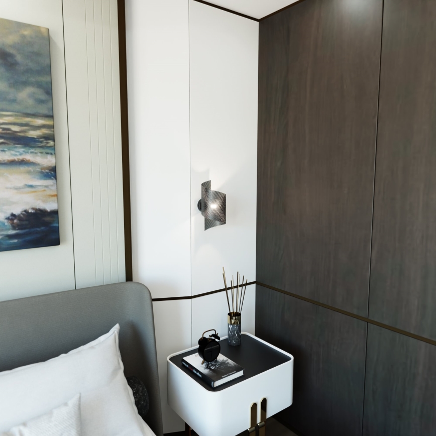 Настенный светильник SPIRAL 1xG9/8W/230V черный