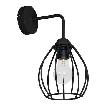 Настенный светильник STAR 1xE27/60W/230V черный