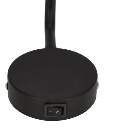 Настенный светильник TINA 1xGU10/15W/230V черный/золотой