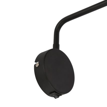 Настенный светильник TINA 1xGU10/15W/230V черный/золотой