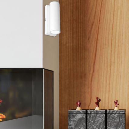 Настенный светильник WALL 1xGU10/8W/230V белая