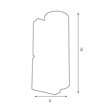 Настенный светильник WALL 1xGU10/8W/230V белая
