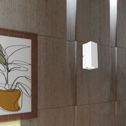 Настенный светильник WALL 1xGU10/8W/230V белая