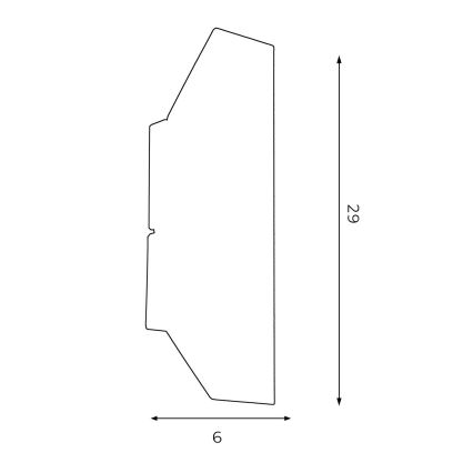 Настенный светильник WALL 2xGU10/8W/230V белая