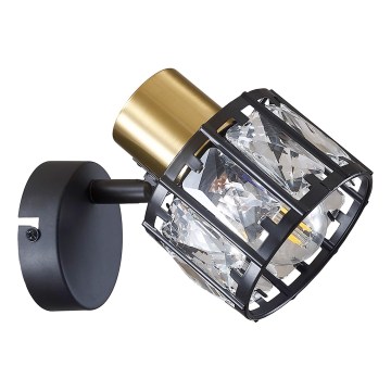 Настенный светильник ZAHARA 1xE27/10W/230V чёрный