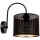 Настенный светильник ALDO 1xE27/60W/230V черный
