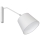 Настенный светильник ASTA 1xE27/60W/230V серый
