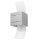 Настенный светильник LORETO 1xG9/40W/230V серый