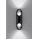Настенный светильник PENNE 30 1xG9/40W/230V черный