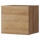 Настенный шкаф PAVO 34x34 см коричневый
