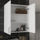 Настенный шкафчик для ванной комнаты MIS 80x70 см белый