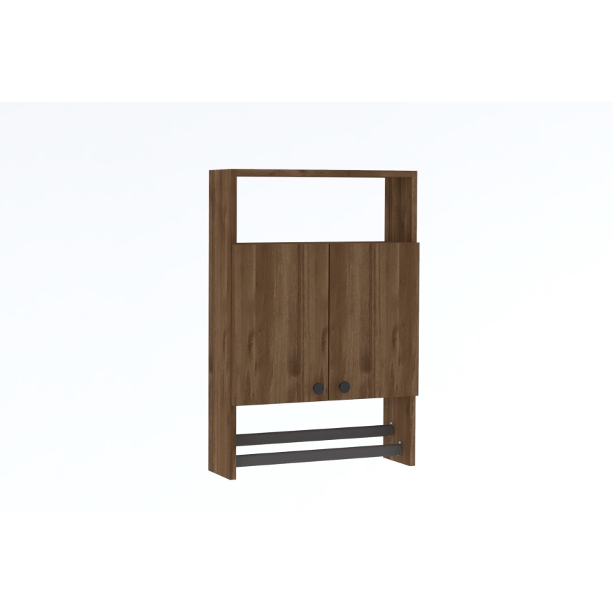 Настенный шкафчик ELA 87x60 см коричневый