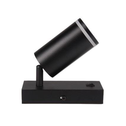 Настенный точечный светильник 1xGU10/35W/230V черный