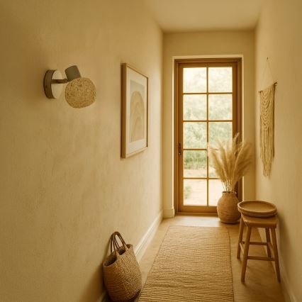 Настенный точечный светильник DEX 1xE14/10W/230V бежевый/кремовый