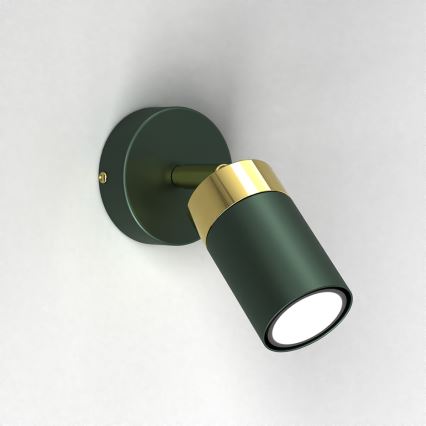 Настенный точечный светильник JOKER 1xGU10/25W/230V зеленый
