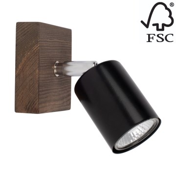 Настенный точечный светильник MANARA 1xGU10/5W/230V сосна - сертифицировано FSC