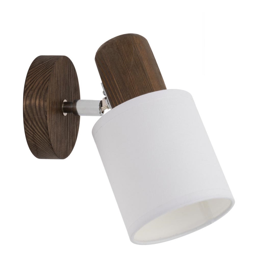 Настенный точечный светильник TRENDY 1xE27/15W/230V сосна