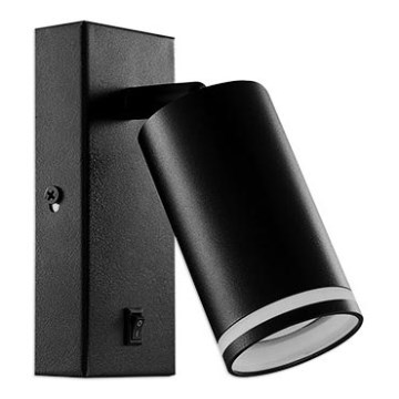 Настенный точечный светильник 1xGU10/35W/230V черный