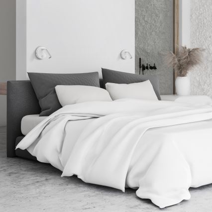 Настенный точечный светильник ENZO 1xG9/8W/230V белый