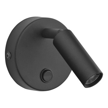 Настенный точечный светильник ENZO 1xG9/8W/230V черный