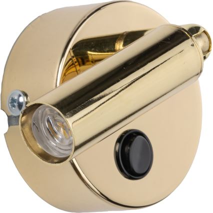 Настенный точечный светильник ENZO 1xG9/8W/230V золотистый