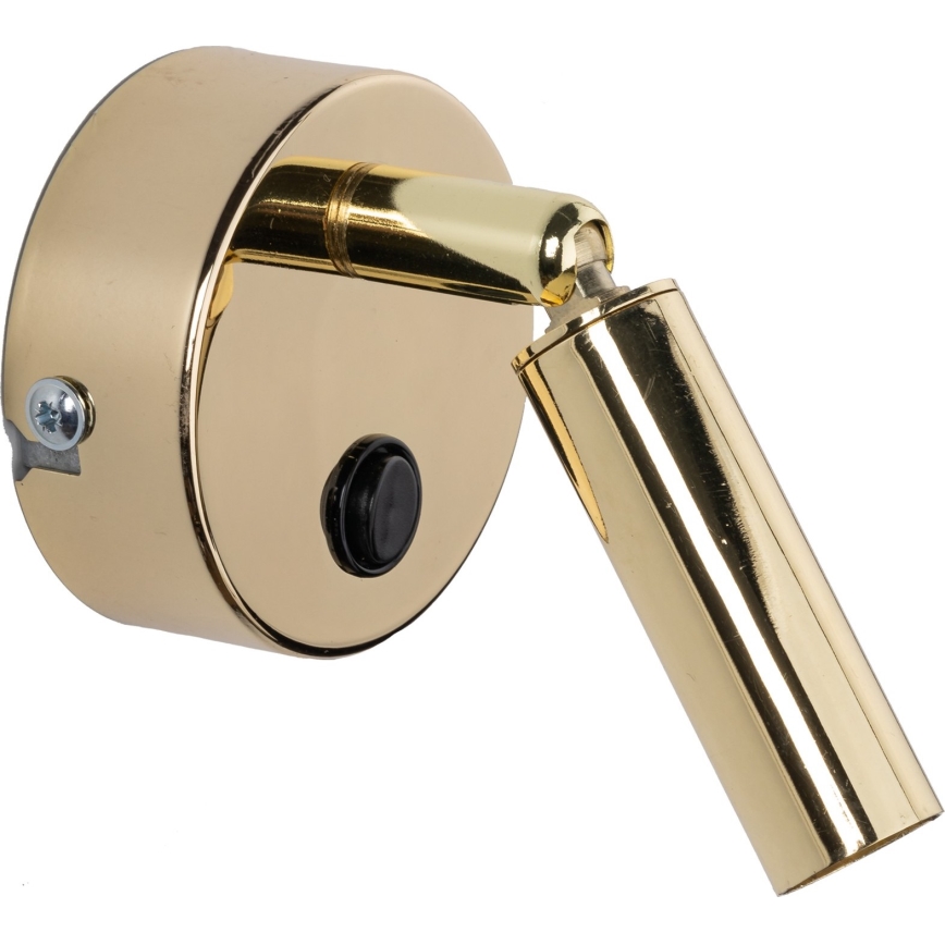 Настенный точечный светильник ENZO 1xG9/8W/230V золотистый