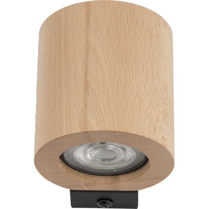 Настенный точечный светильник EVE 1xGU10/10W/230V бук