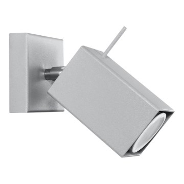 Настенный точечный светильник MERIDA 1xGU10/40W/230V серый