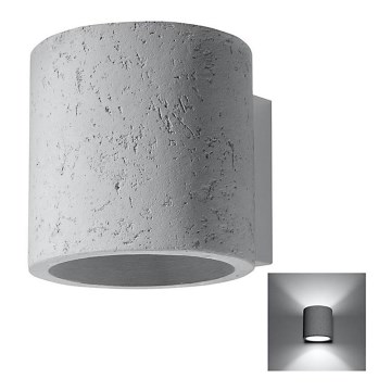 Настенный точечный светильник ORBIS 1xG9/40W/230V бетон