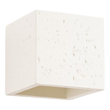 Настенный точечный светильник QUAD 1xG9/8W/230V бетон/кремовый