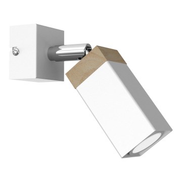 Настенный точечный светильник SOLO 1xGU10/MR11/40W/230V белый