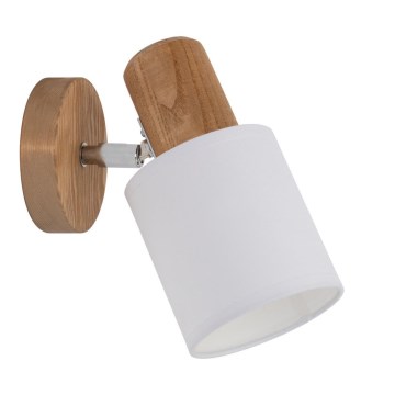 Настенный точечный светильник TRENDY 1xE27/15W/230V сосна