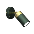 Настенный точечный светильник JOKER 1xGU10/25W/230V зеленый