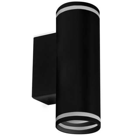 Настенный точечный светильник PARIS 2xGU10/10W/230V IP20 черный