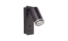 Настенный точечный светильник с USB зарядкой 1xGU10/35W/230V черный