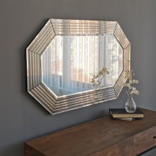 Настенное зеркало 60x100 см бронзовый