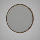 Настенное зеркало GLOB диаметр 59 см коричневый
