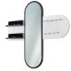 Настенное зеркало RANI 125x120 см белый/черный