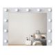 Настенное зеркало с полкой RANI 90x71,8 см белый