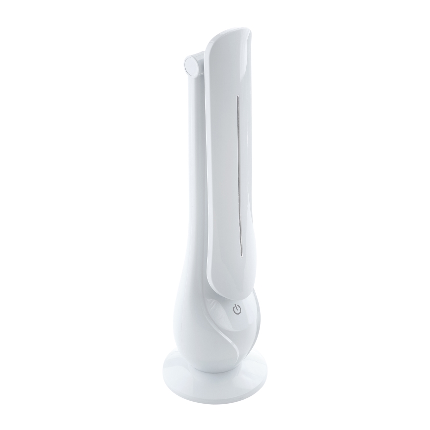 Настільна акумуляторна LED лампа з регулюванням яскравості LILLY LED/4W/5V 1200 mAh біла