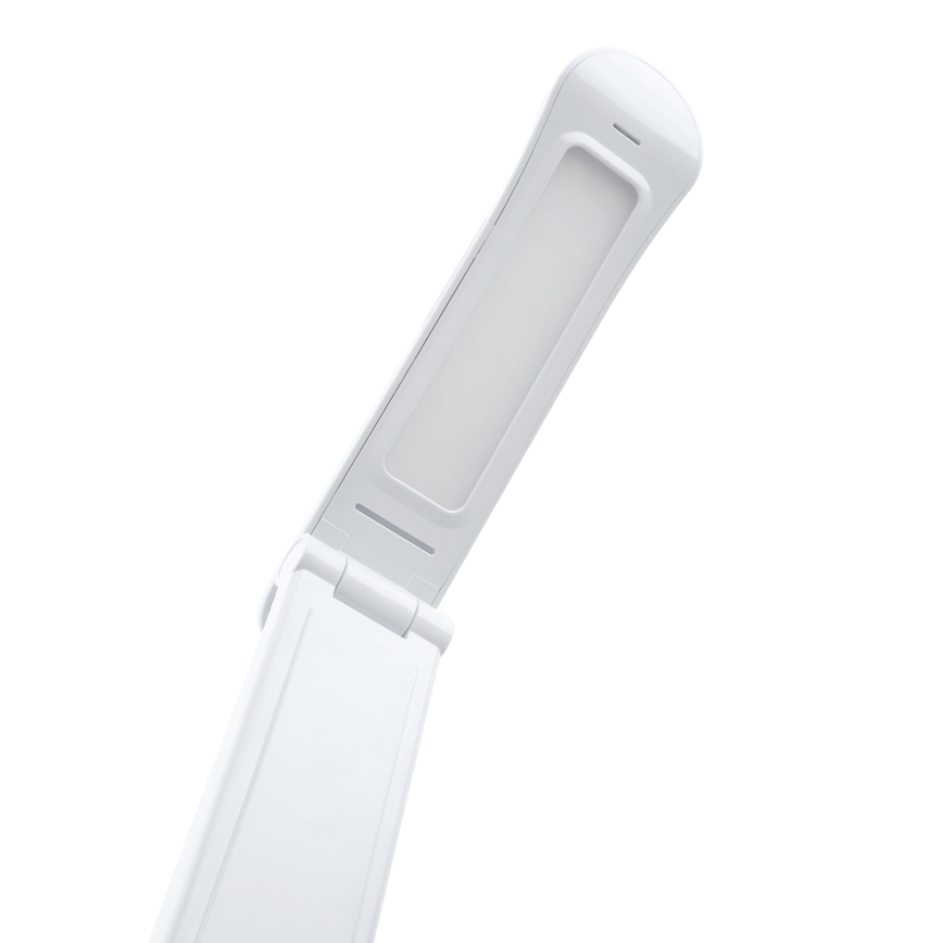 Настільна акумуляторна LED лампа з регулюванням яскравості LILLY LED/4W/5V 1200 mAh біла